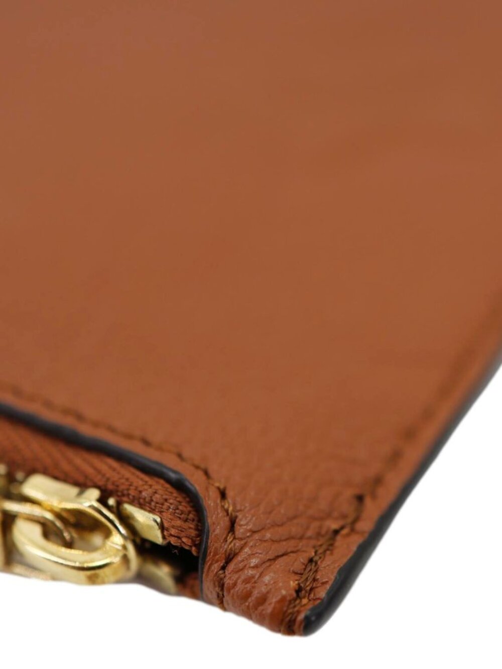 Louis Vuitton  Neverfull Pochette Giant Monogram Empreinte Leather Wristlet Brow - Picture 6 of 11